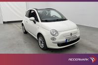 Fiat 500C 1.2 69hk Lounge Sensorer 0,43l/Mil Lågskatt