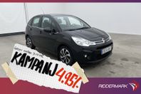 Citroën C3 1.2 VTi 82hk Farthållare Sensor 4,95% Ränta