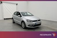 Volkswagen Polo 1.2 TSI 90hk Edition 40 Sensorer Farthållare