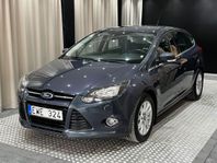 Ford Focus 1.6 Titanium 95hk Nybesiktad Fullservad En-ägare