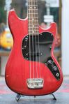 1978 Fender Musicmaster Bass dakota red