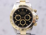 Rolex Daytona i guld & stål - Svart - 16523 - 1995