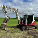 Takeuchi TB 290 - 2 - Minigravemaskine / mini excavator 8 to