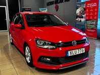 Volkswagen Polo 5-dörrar 1.2 TSI R-line 90hk Årsskatt 536kr