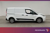 Ford Transit Connect LWB Värmare Drag B-Kamera SYNC-3 Moms