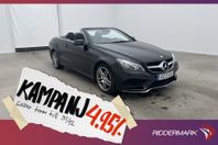 Mercedes-Benz E 250 Cab AMG Kamera Skinn Na 4,95% Ränta