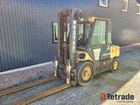 TRUCK HYSTER D 5 E DIESELTRUCK MED LÅNG-GAFFLAR