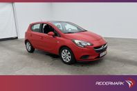 Opel Corsa 1.4 90hk Enjoy Panorama Rattvärm Sensorer