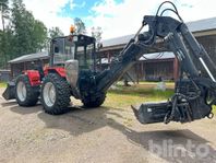 Traktorgrävare Grävlastare Huddig 960