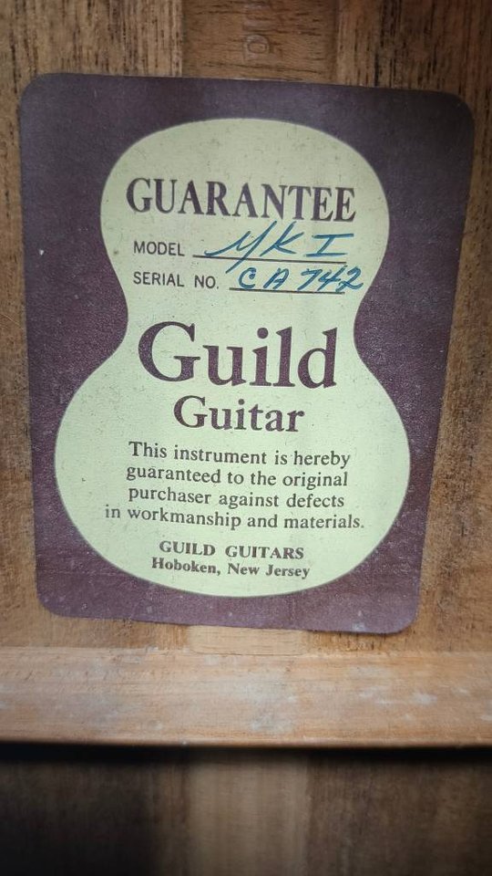 Guild MK I - 1966 - Made in USA