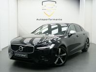 Volvo S90 T6 AWD R-Design H&K Backkamera Drag Lågmil 310hk