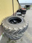 Trelleborg TM1060 750/70R44 + 650/60R38 + FENDT FÄLGAR