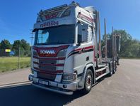 Timmerbil Scania R650 6x4