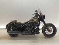 Harley-Davidson Softail Slim S Olive Gold Denim FLSS