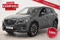 Mazda CX-5 2.2 AWD KAMPANJ Optimum Aut Navi Skinn Bose Nybes