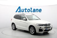 BMW X3 xDrive 30d M-Sport, H/K, Panorama, Drag 258hk