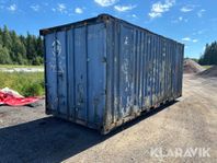 Container 20 fot med lastväxlarram
