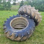 Goodyear Tvillingehjul 18,4-34 - Fra Deutz traktor