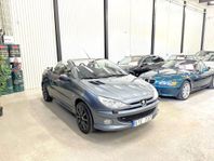 Peugeot 206 CC 1.6 Servad Besiktad Välvårdad 109hk