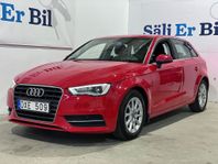 Audi A3 Sportback 1.4 TFSI | 1-Ägare | BT | 6000 mil | MoK