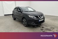 Nissan Qashqai 1.2 115hk Tekna Pano 360° Skinn Navi Välserv