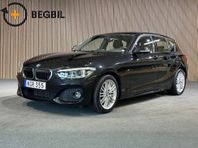 BMW 118 5-dörrars I PDC I S&V-hjul I Helläder I Nyservad