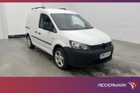 Volkswagen Caddy 1.6TDI Dragkrok V-inredd 1-Ägare LÅGMIL