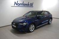 Audi A3 Sportback 35 TFSi 150hk S-TR/P-Värmare/Keyless/Drag