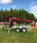 Skogsverket Timmervagn / ATV-vagn ASH 4000 – 4 ton