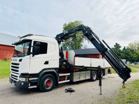 Scania G450 6x2 Kranbil Brädgårdsbil Hiab 211