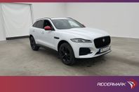 Jaguar F-Pace P250 AWD R-Dynamic Pano Meridian Värm HUD Drag