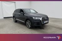 Audi Q7 3.0 TDI Q 272hk S-line 7-sits Cockpit BOSE Luft Drag