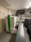 Lätt begagnad (ej använd) flispanna 135 kW PelleTech-Garanti