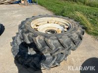 Däck med fälg Michelin 14,9 R38 2st