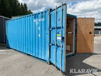 Förrådscontainer 20 fot, isolerad