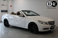 Mercedes-Benz E 200 Cabriolet SVENSKSÅLD VÄLSERVAD 20"FÄLGAR