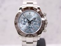 Rolex Daytona Platina - Blå Baguetter - 116506 - 2023