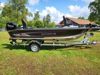 WG Boats Marine 500DLX Tiller med Mercury F50 ELHPT