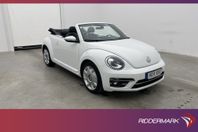 Volkswagen Beetle Cabriolet 1.4 150hk Premium Kamera Skinn