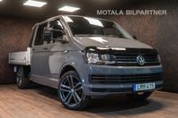 Volkswagen Transporter Chassi Dubbelhytt TDI 6-sits | MOMS