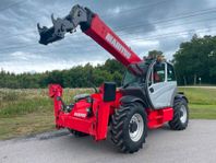 Manitou MT 1440 A med personkorg radio och mycket redskap