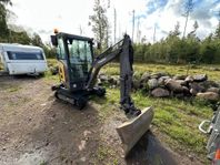 Volvo EC 18 D med släp!