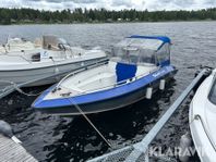 Båt Silver Fox 485 aluminiumbåt med båtkärra