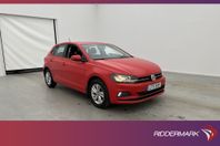 Volkswagen Polo 1.0 TSI 95hk Värmare Farthållare Bluetooth