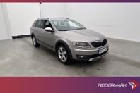 Skoda Octavia Scout TDI 4x4 184hk Värm Navi Sensorer Drag