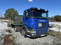 Dragbil Scania R360 med trailer, traktorreggad