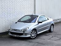 Peugeot 206 CC 1.6 109HK AUTOMAT CABRIOLET LÄDER