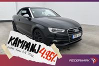 Audi A3 Cabriolet 125hk Sport Edition Halvskinn 4,95% Ränta