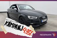 Audi A3 Cabriolet 125hk Sport Edition Halvskinn 4,95% Ränta