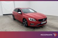 Volvo V60 D2 R-Design VOC Värm Taklucka Sensorer Välservad